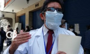 Fernando Romero, Secretario Ejecutivo del Sindicato de Ramas Médicas de Salud Pública (SIRMES)