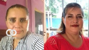Yessenia Mollinedo y Sheila Johana García