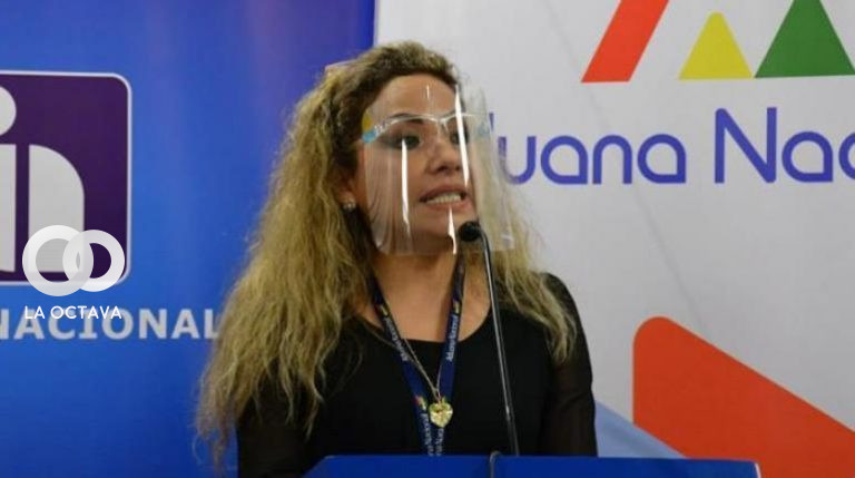Karina Serrudo Miranda, Presidenta Ejecutiva de la Aduana