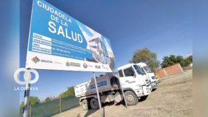La maquinaria está emplazada en el ex Club Hípico para empezar la construcción.