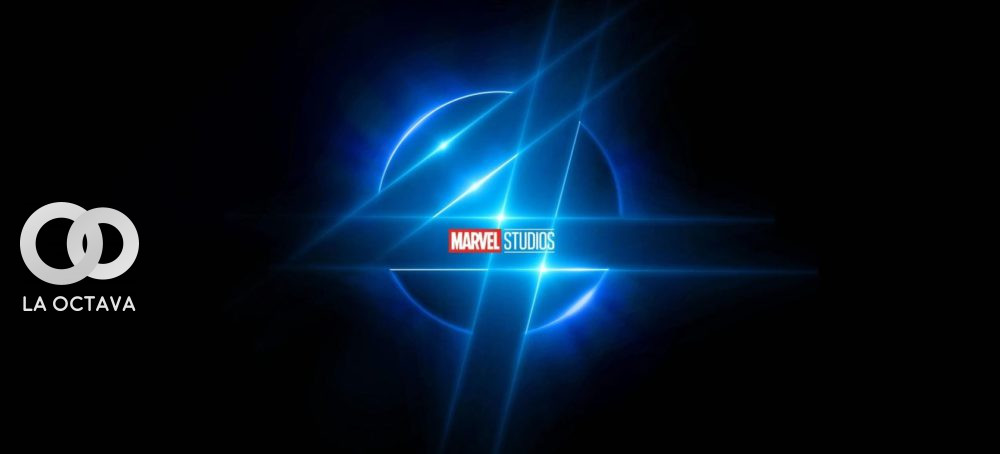 Logotipo del reboot de Los 4 Fantásticos para el MCU Fuente. Marvel Studios