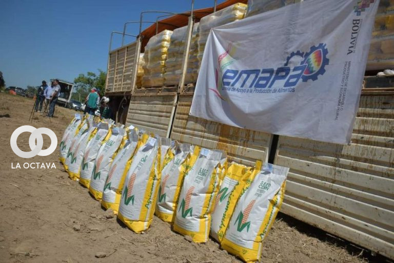 Maíz, producción de EMAPA