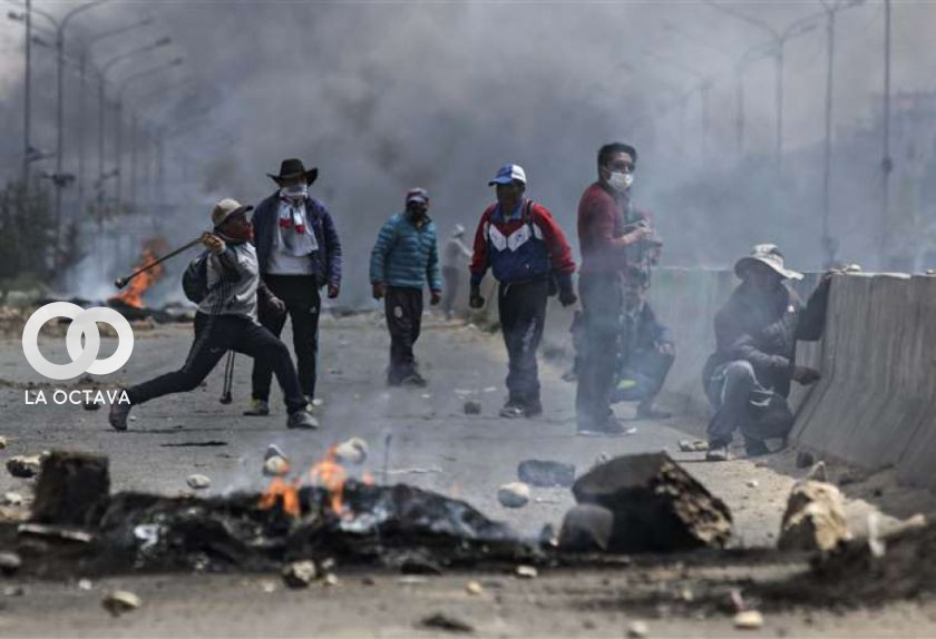 Manifestaciones en Senkata