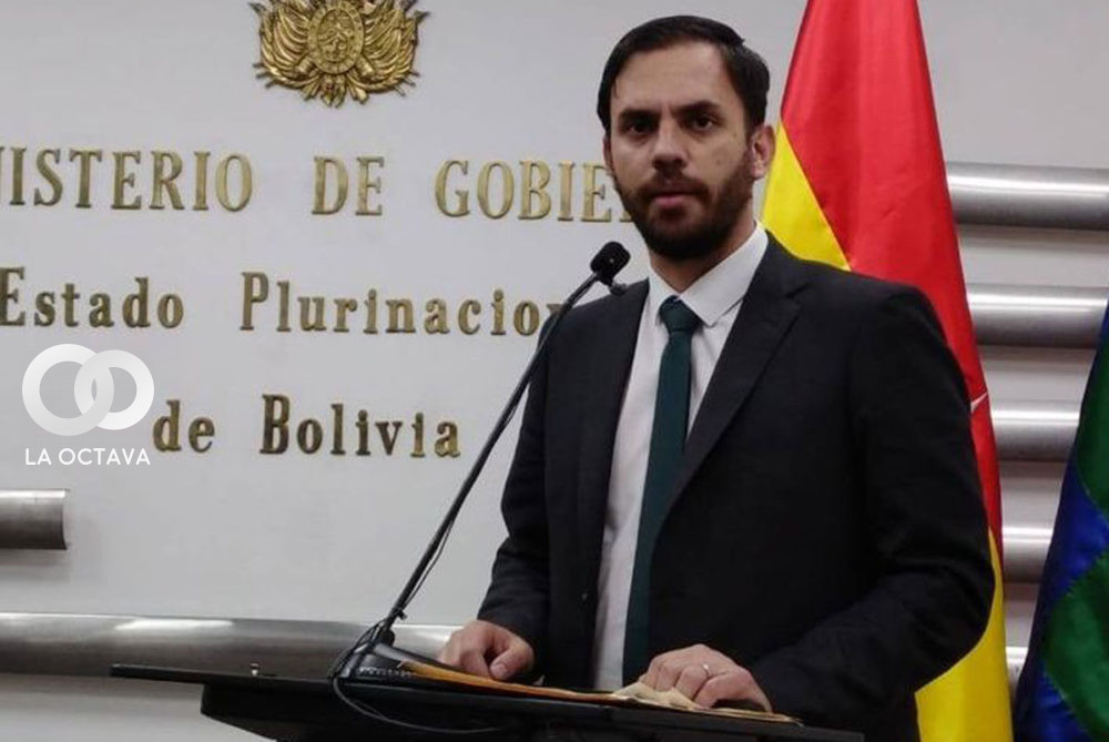 Ministro de Gobierno, Eduardo del Castillo