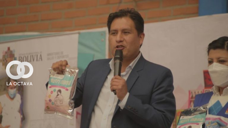 Ministro de Salud presenta NUTRI MAMÁ