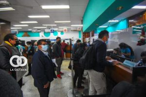 Pago de impuestos en las oficinas de la ATM