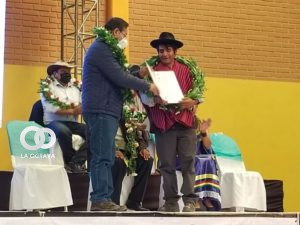 Presidente de Bolivia entrega títulos de tierra al departamento de Chuquisaca