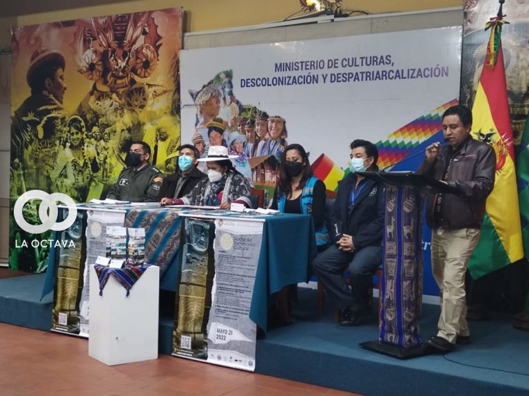 Sabina Orellana Cruz, Ministra de Cultura Descolonización y Despatriarcalización