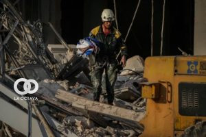 Buscan víctimas en el hotel cubano