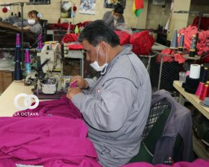 Trabajadores fabriles de Bolivia