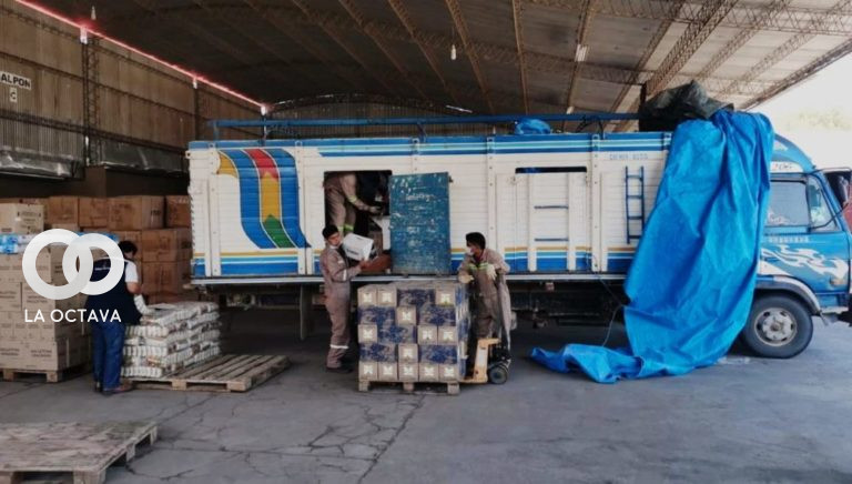 Aduana Nacional comiso cerveza, trigo y pescado