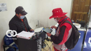 Encargados de actualización de cartografía estadística en Potosí