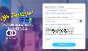 OEP, habilitó la aplicación Yo Participo Coteor