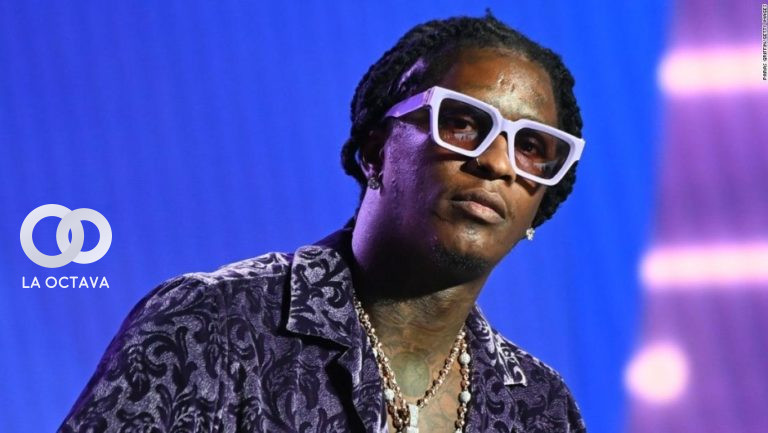 Young Thug y Gunna raperos acusados por relacionarse con bandas de Extorsión