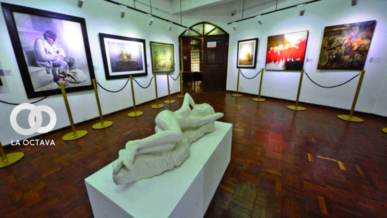 piezas en el interior del museos Antonio Paredes Candia