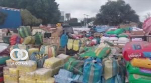 Productos incautados en el municipio de Tarija