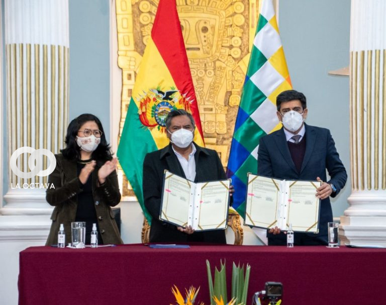 Cancillería y BoA, firman convenio