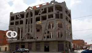 Casas en construcción en La Paz
