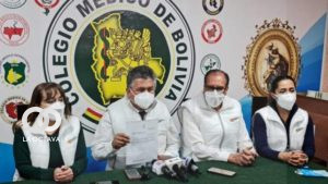 Colegio Médico de Bolivia, ratifica el paro de 48 horas