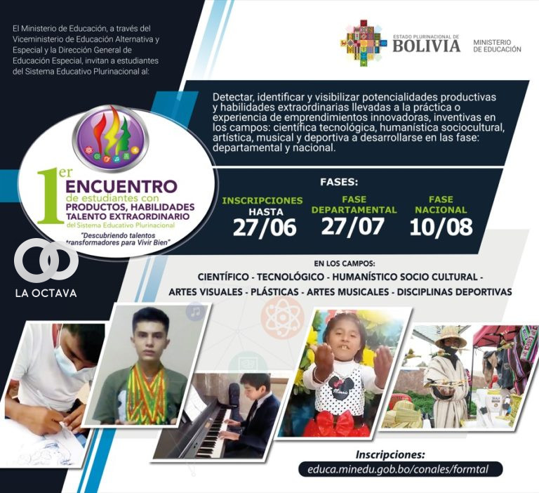 Convocatoria del Ministerio de Educación.