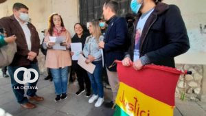 Diputados del Foro de Madrid en predios del penal de Miraflores