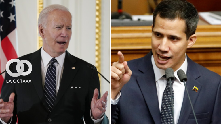 Biden y Guaidó conversan por teléfono