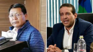 Diputado del MAS y el Gobernador de Santa Cruz