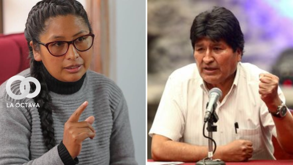 Eva Copa critica a Evo Morales