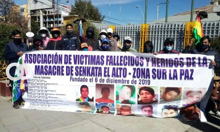 Familiares víctimas de Senkata