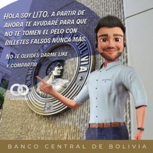 Banco Central de Bolivia inicia campaña de medidas de seguridad ciudadanas