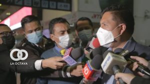 Ministro de Salud y Deportes, en contacto con la prensa