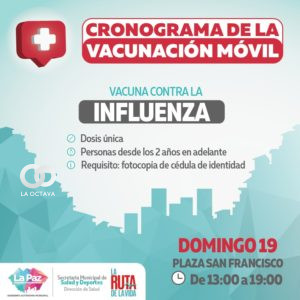Cronograma de vacunación