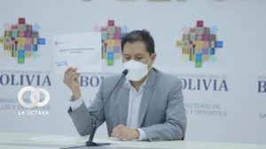 Jeyson Auza, Ministro de Salud y Deportes