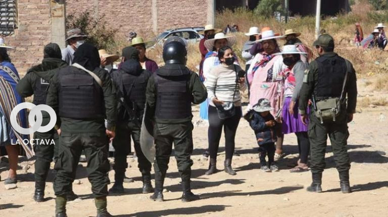 Pobladores del Sindicato Agrario de Caico (SAC) de Cochabamba