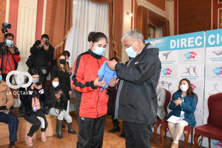 Lanzamiento del campeonato intercolegial de La Paz