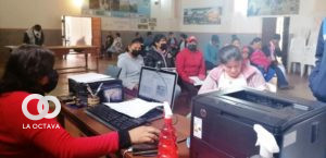 Población llega a los puntos instalados por el SERECI