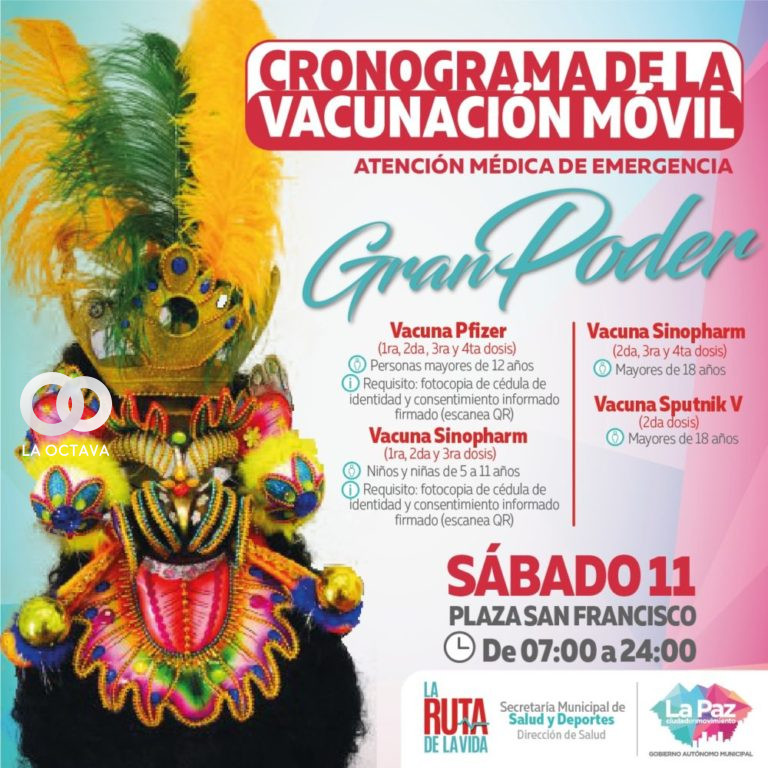 Vacunación movil por el Gran Poder