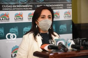 Cecilia Vargas, Secretaria Municipal de Salud y Deportes de La Paz