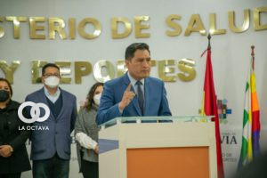 Jeyson Auza, Ministro de Salud y Deportes