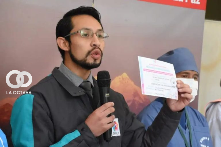 Cristian Oporto, Intendente Municipal de La Paz