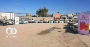 Vehículos decomisados en Cochabamba