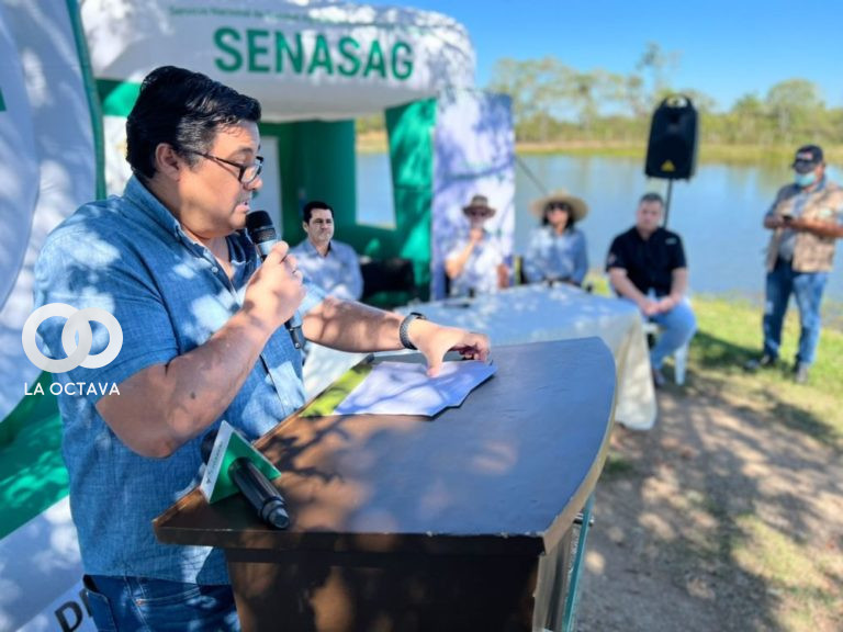 Javier Suárez, Director General Ejecutivo del Servicio Nacional de Sanidad Agropecuaria e Inocuidad Alimentaria (SENASAG)