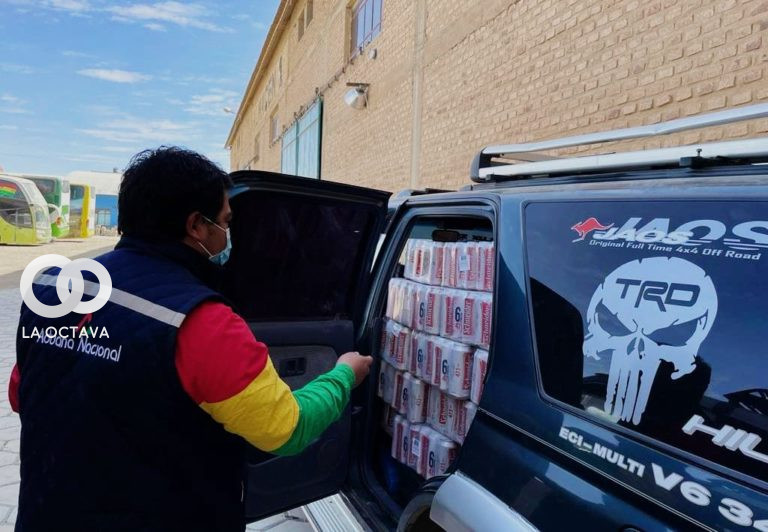 Aduana Nacional incauta productos ilegales