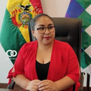 Lidia Tupa, Diputada (MAS-IPSP) y Presidenta de la Comisión de Justicia Plural, Ministerio Público y Defensa Legal del Estado