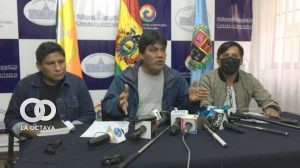Diputados del MAS brindan conferencia de prensa para hablar sobre los procesos de Manfred