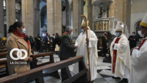 Arias participa de la procesión de la Virgen del Carmen