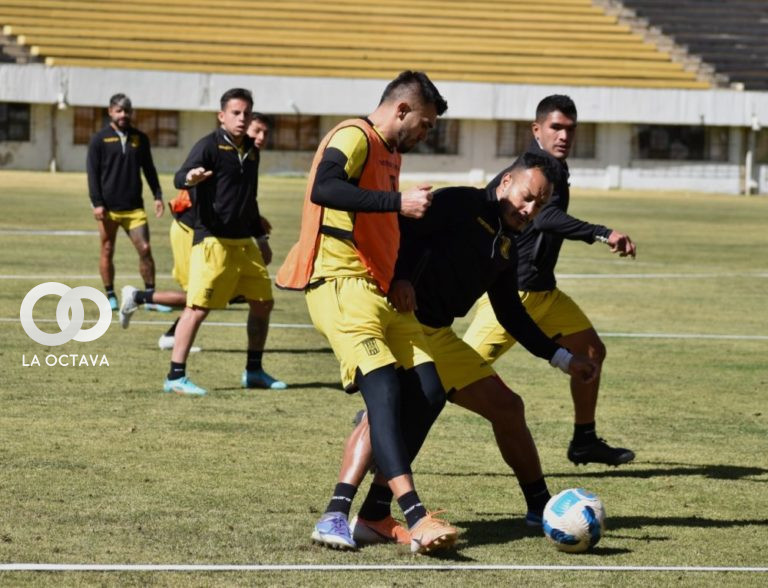 Entrenamiento del aurinegro