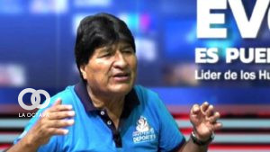 Evo Morales, ex Presidente de Bolivia en un programa radial el pasado domingo