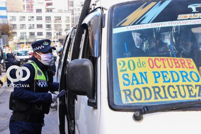 Guardias Municipales de La Paz. Imagen de Referencia