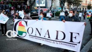 Marcha anterior del Conade